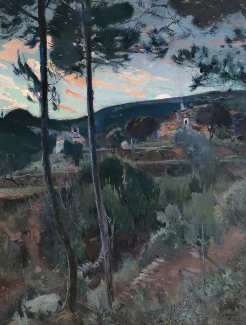 El Pascol. Caldes de Montbui von Joaquin Mir Trinxet