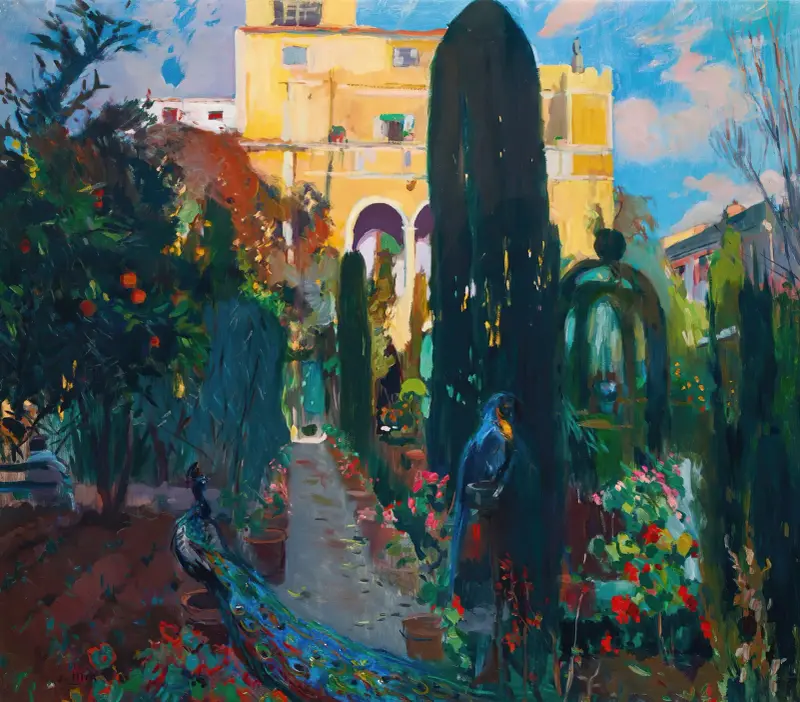 Konstnärens hus, Vilanova i la Geltrú av Joaquin Mir Trinxet