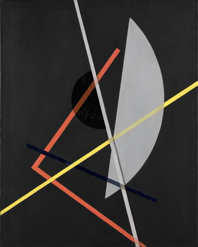 E IV (Konstruktion VII) av László Moholy-Nagy