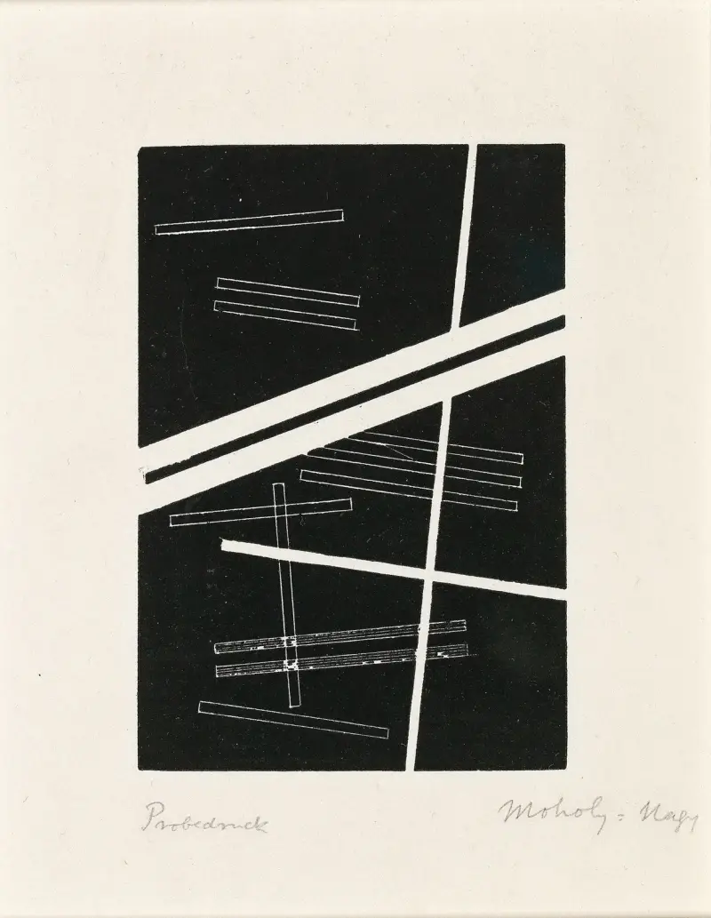 Untitled composition av László Moholy-Nagy