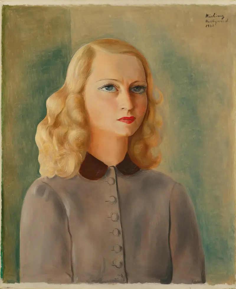 Porträt der Madame Julien Duvivier von Moïse Kisling