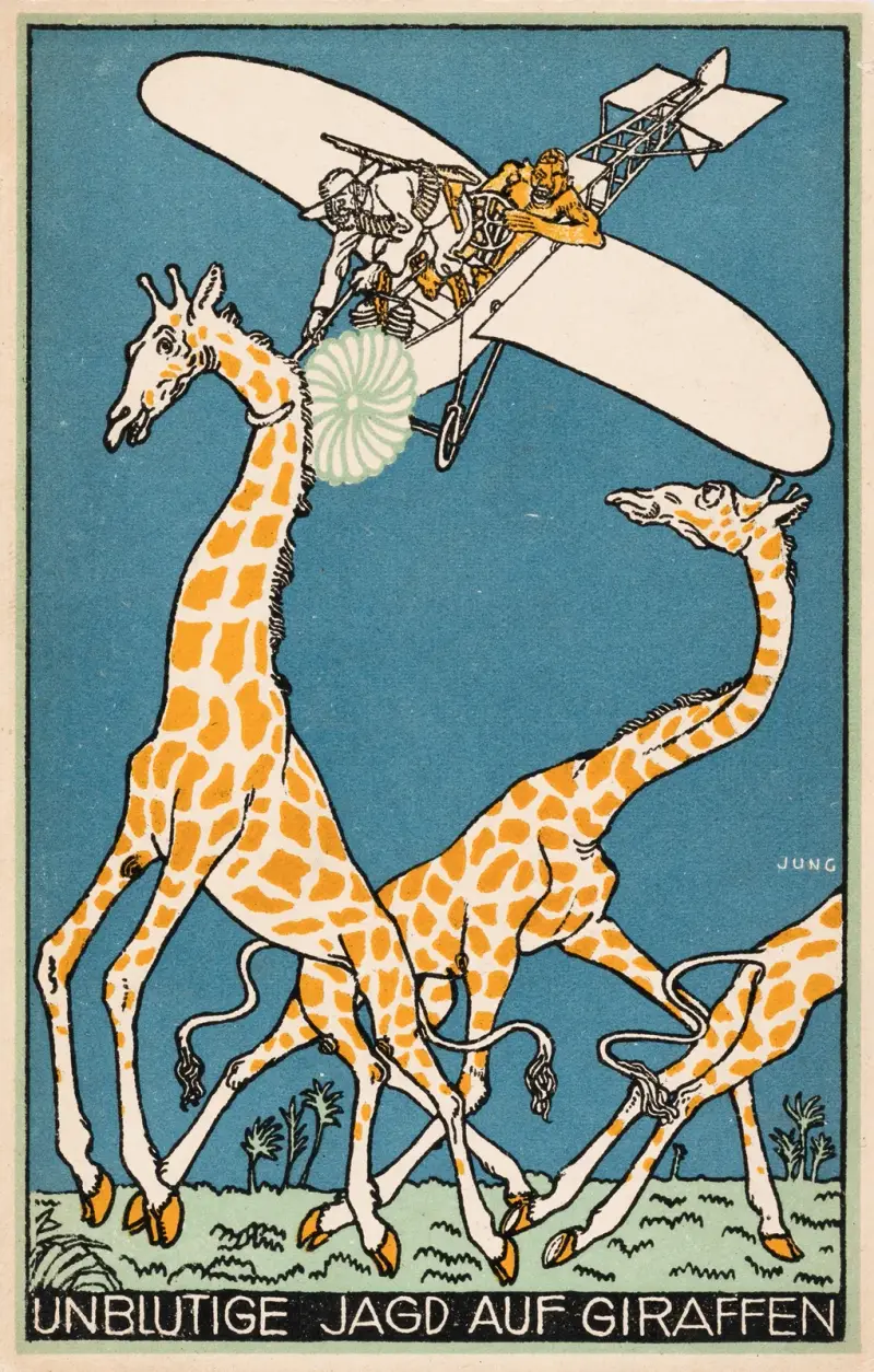 Nr. 339: Blodlös giraffjakt av Moriz Jung