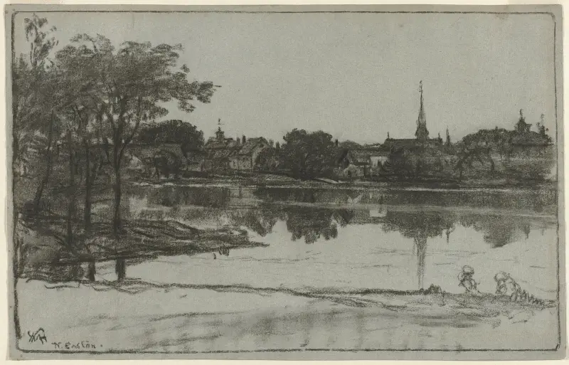 North Easton, Massachusetts von William Morris Hunt