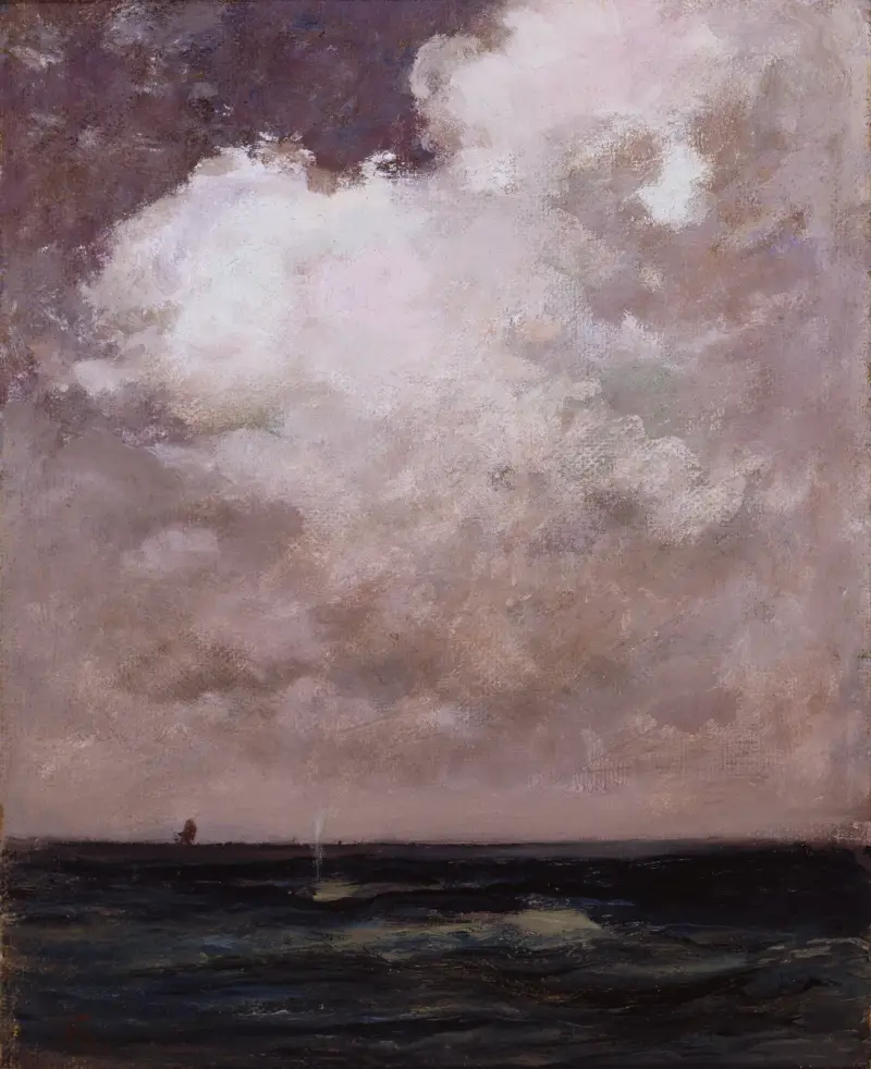 The Spouting Whale, William Morris Hunt