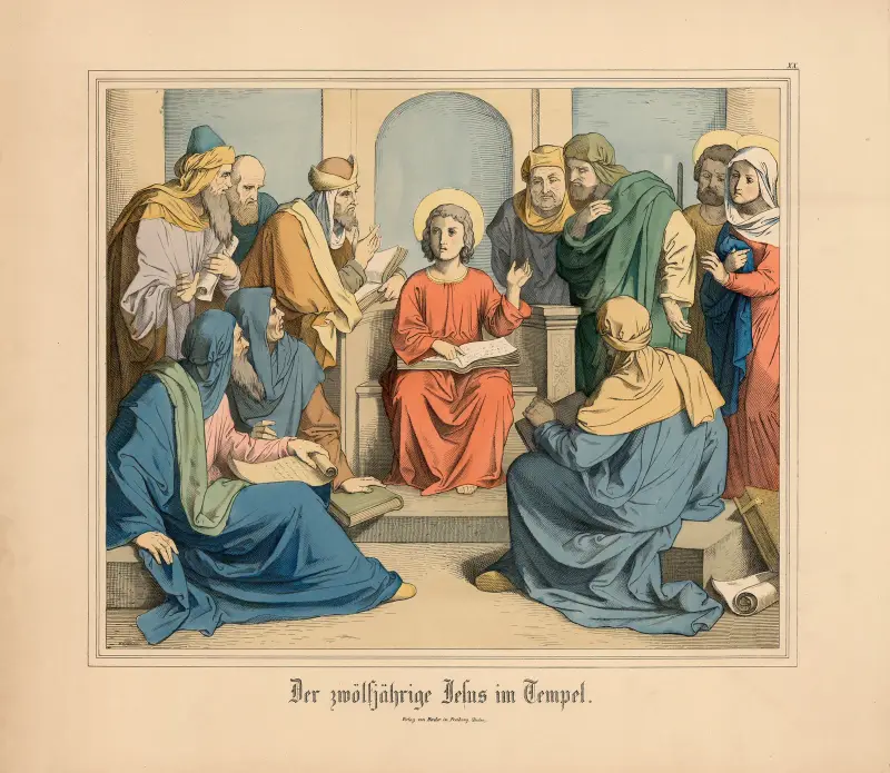 Dwunastoletni Jezus w świątyni, Johann Nepomuk Heinemann
