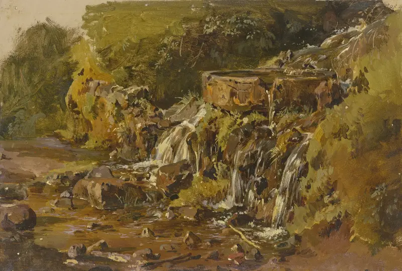 Vattenreservoar i Tivoli av Johann Nepomuk Rauch