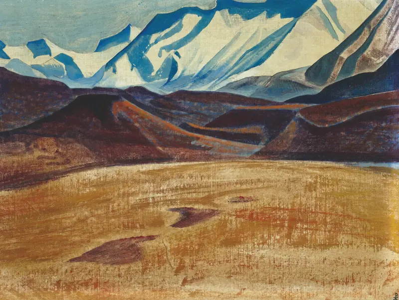 Depsangské pláně, Nicholas Roerich