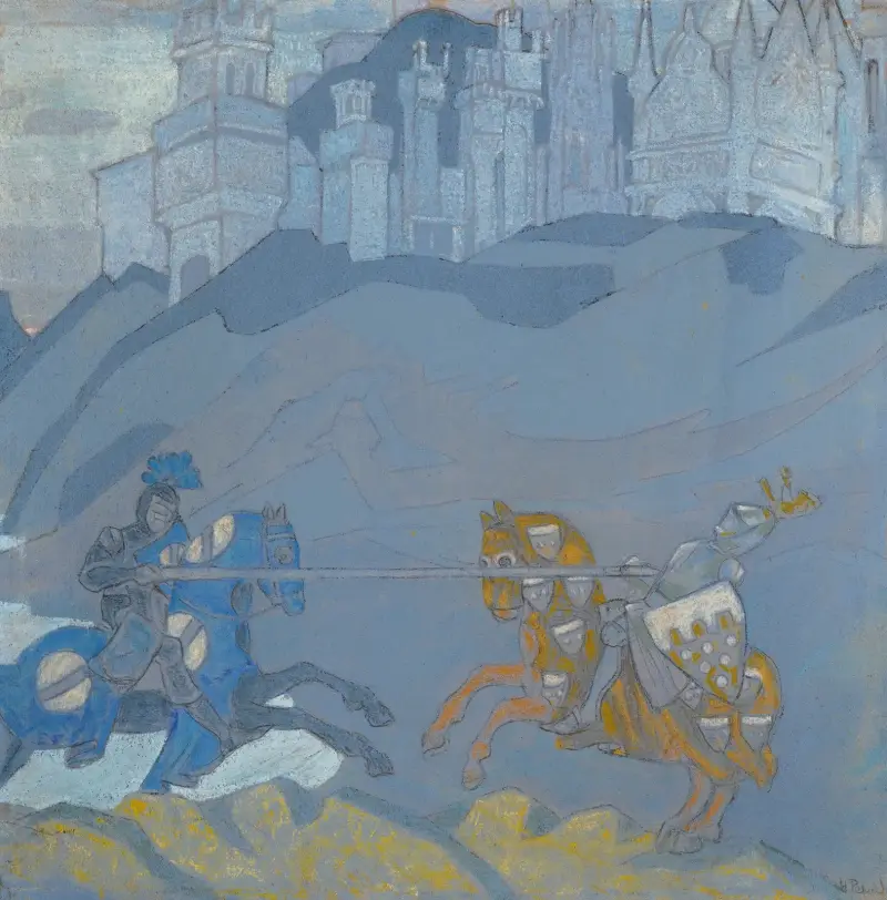 Das Duell von Nicholas Roerich