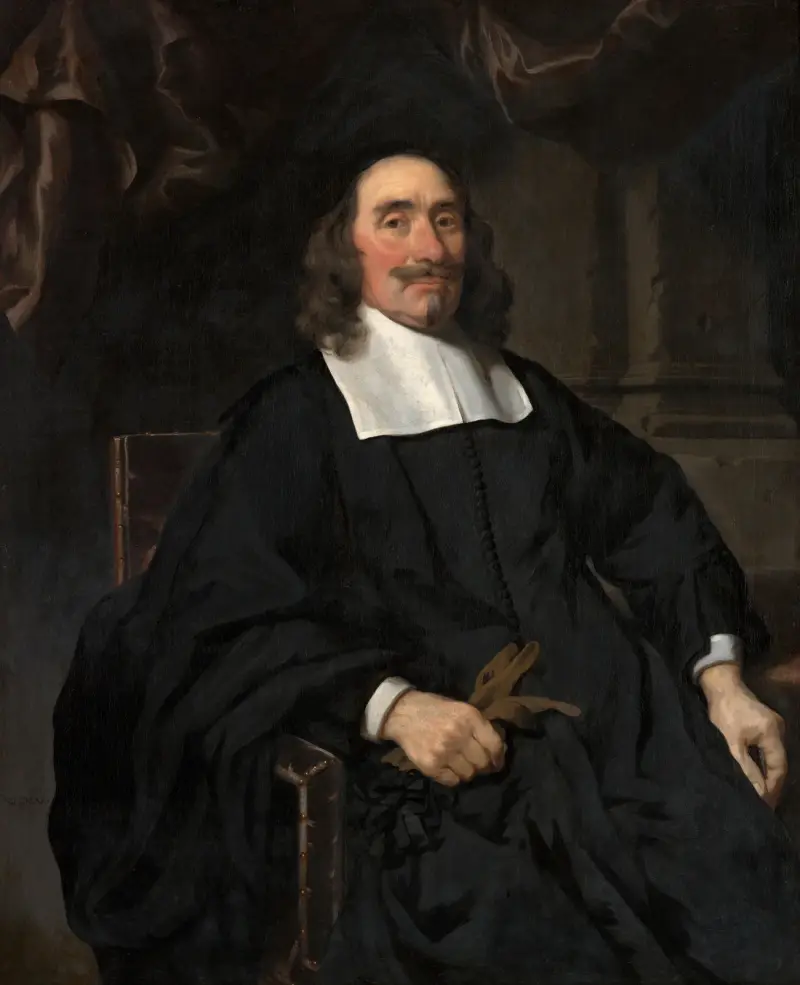 Porträt eines Gentleman, 1671 von Nicolaes Maes