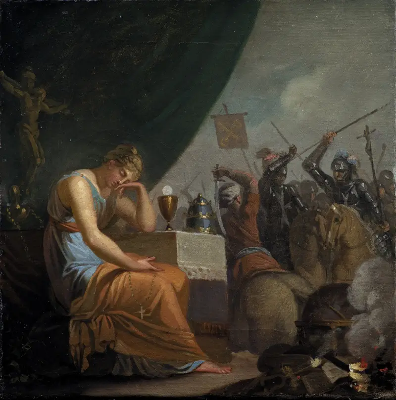 Hierarchy At Its Peak At The Time Of The Crusades av Nicolai Abildgaard