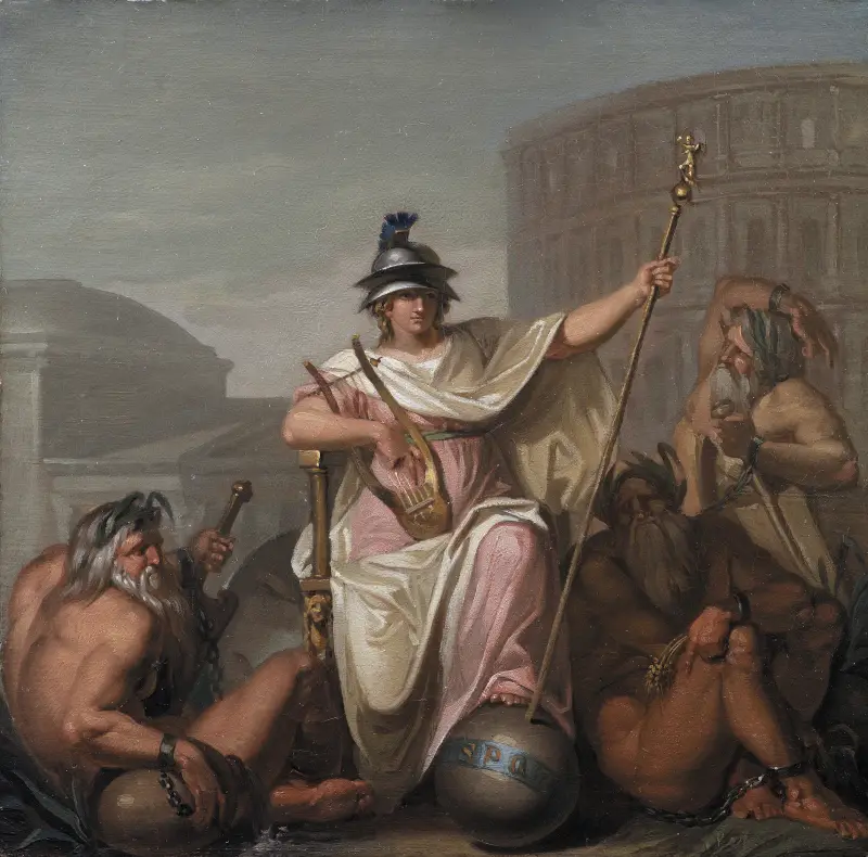 Rome as Ruler of the World av Nicolai Abildgaard
