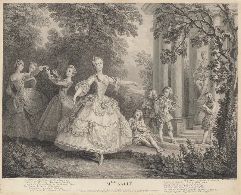 Mlle. Sallé, Nicolas Lancret