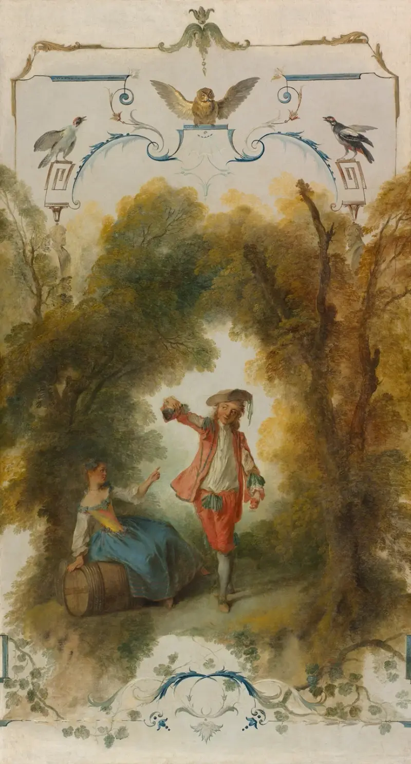 The Vineyard av Nicolas Lancret