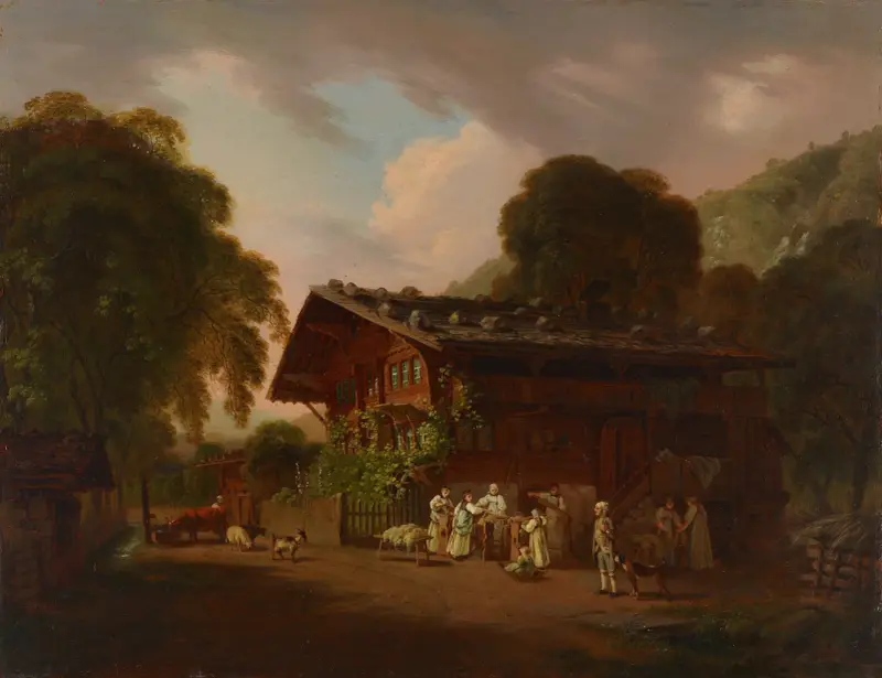Die arbeitsame Familie – Nr. 1 von Franz Niklaus König