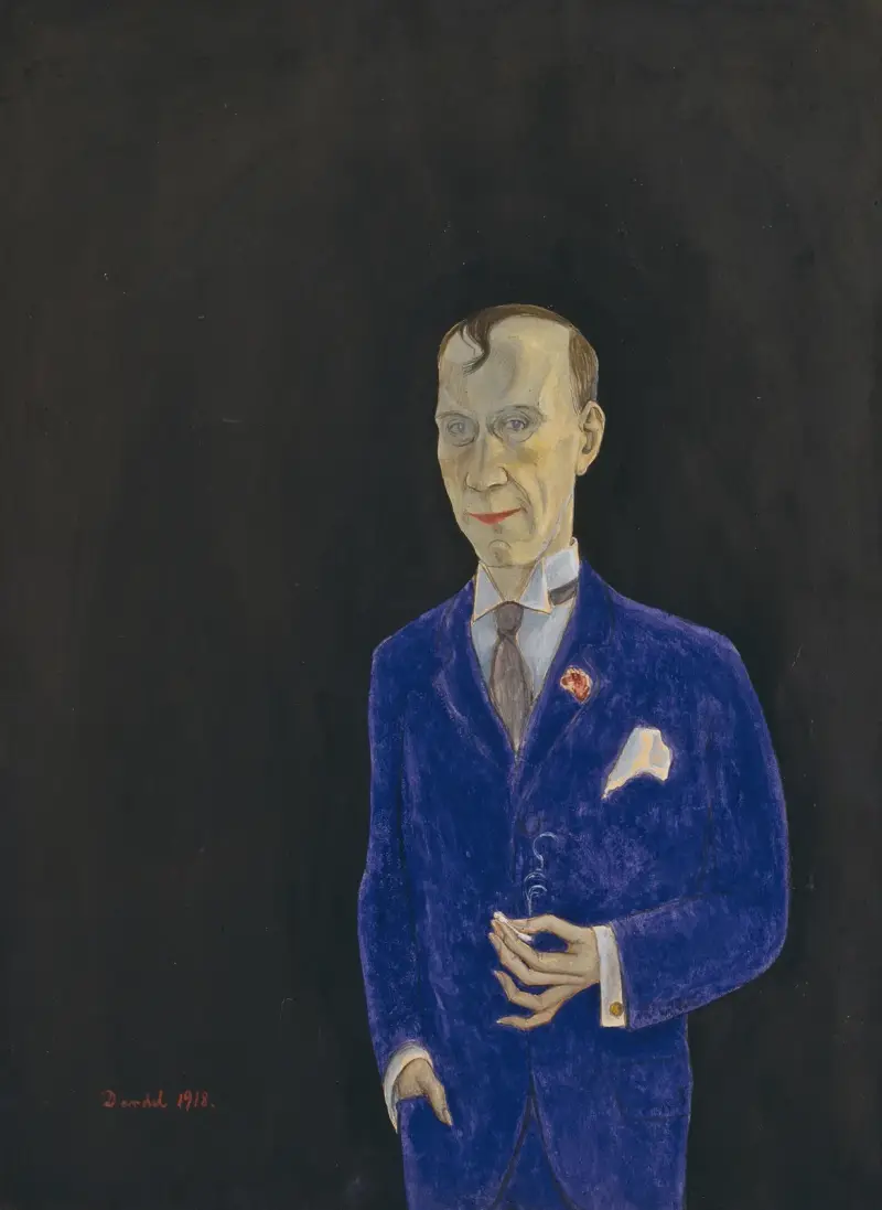 David Sprengel, 1880–1941, skribent, kritiker av Nils Dardel