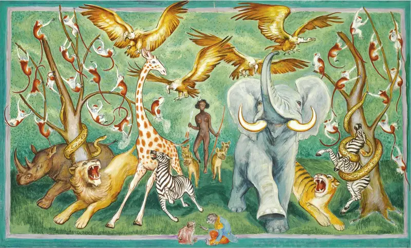 Svarta Diana av Nils Dardel