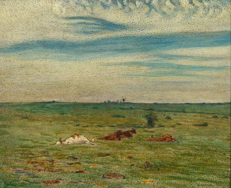 Siesta på Öland av Nils Kreuger