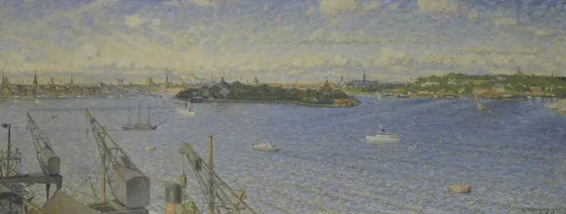 Stockholm Ström from Fjällgatan, Nils Kreuger