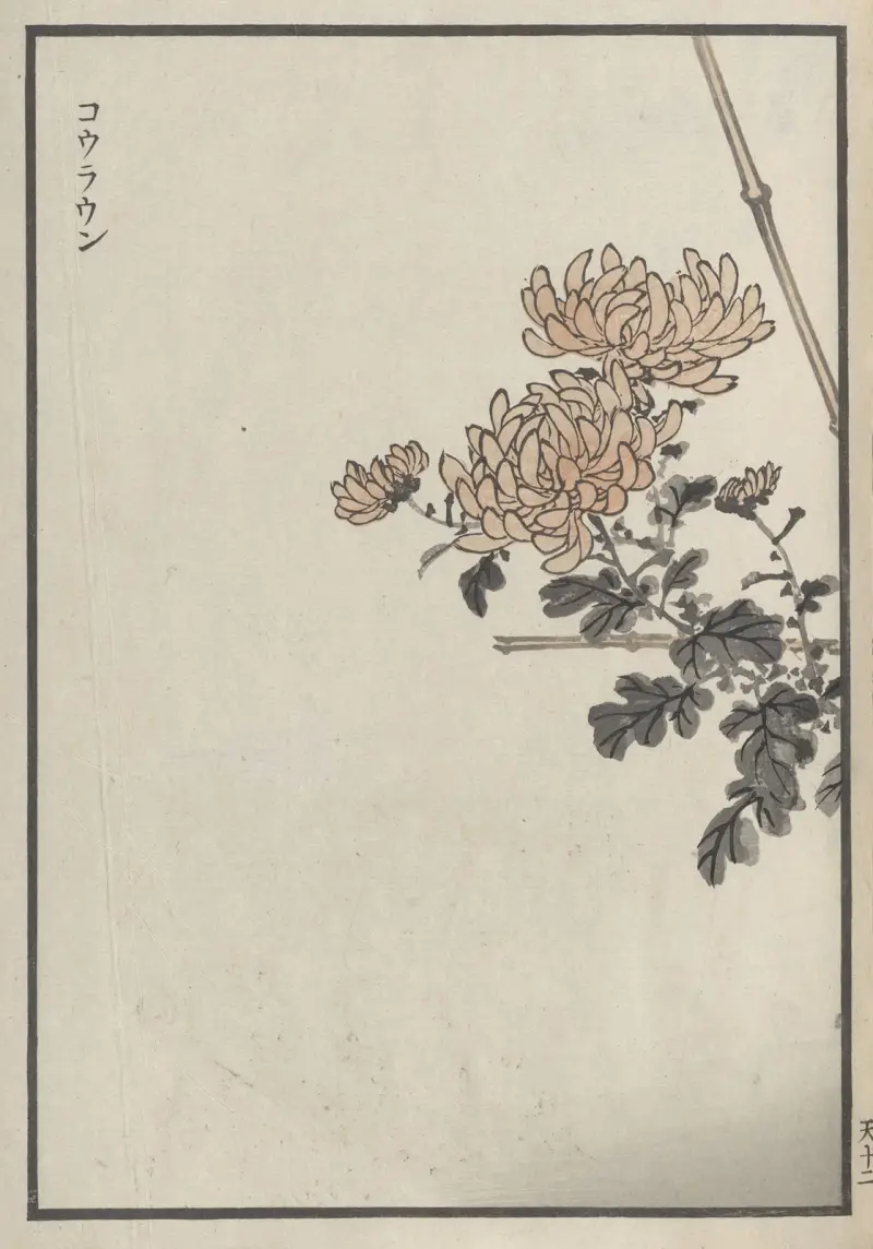 Bairei hyakuchō gafu. Zehn Tafel 23 von Kōno Bairei