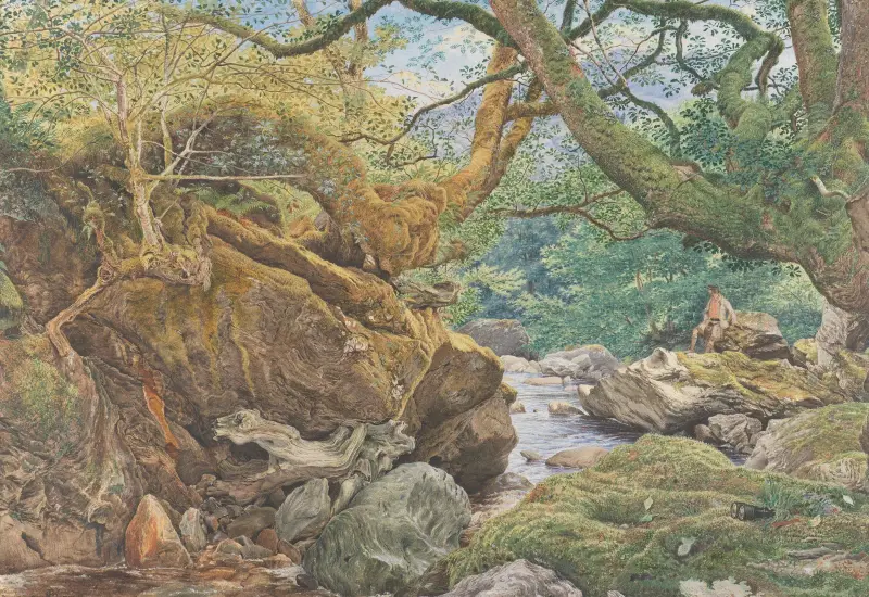 Study from Nature: Inveruglas av Sir Joseph Noel Paton