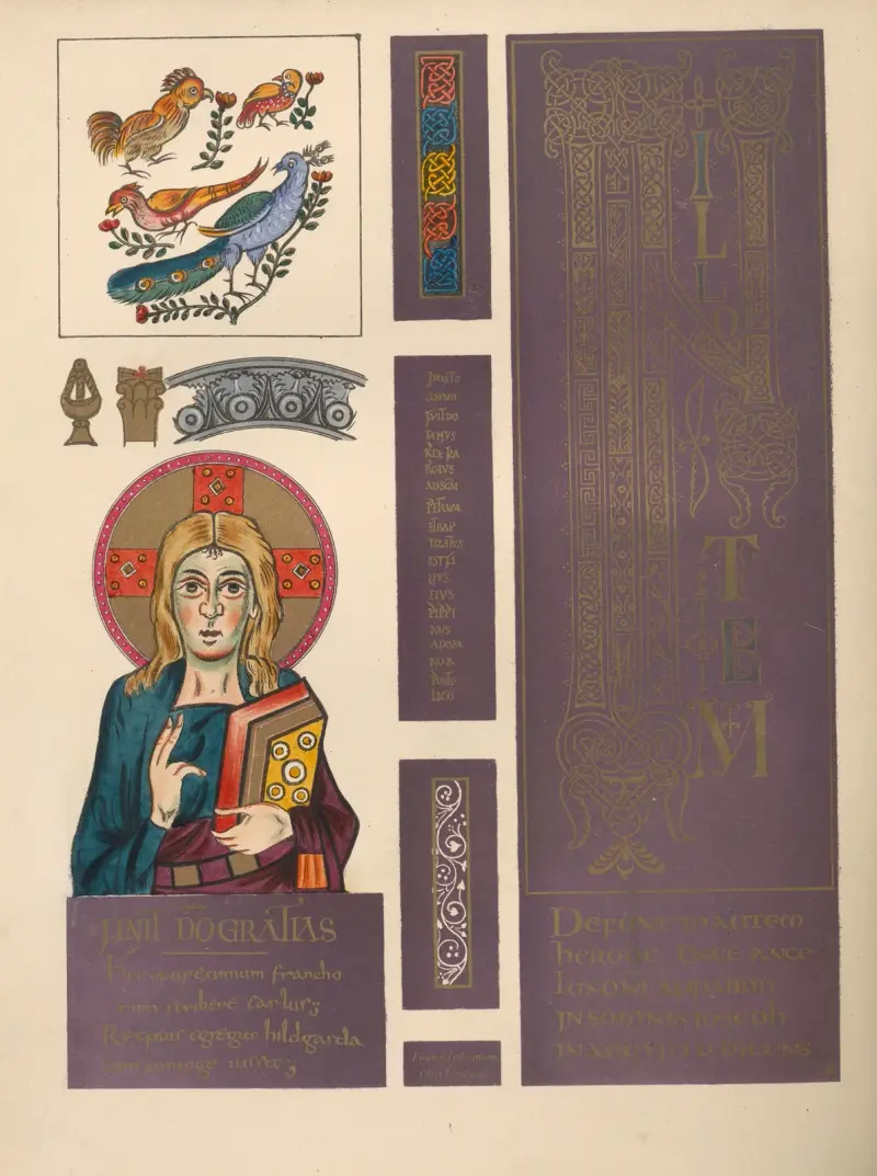 Das Evangelistar Karls des Großen von John Obadiah Westwood