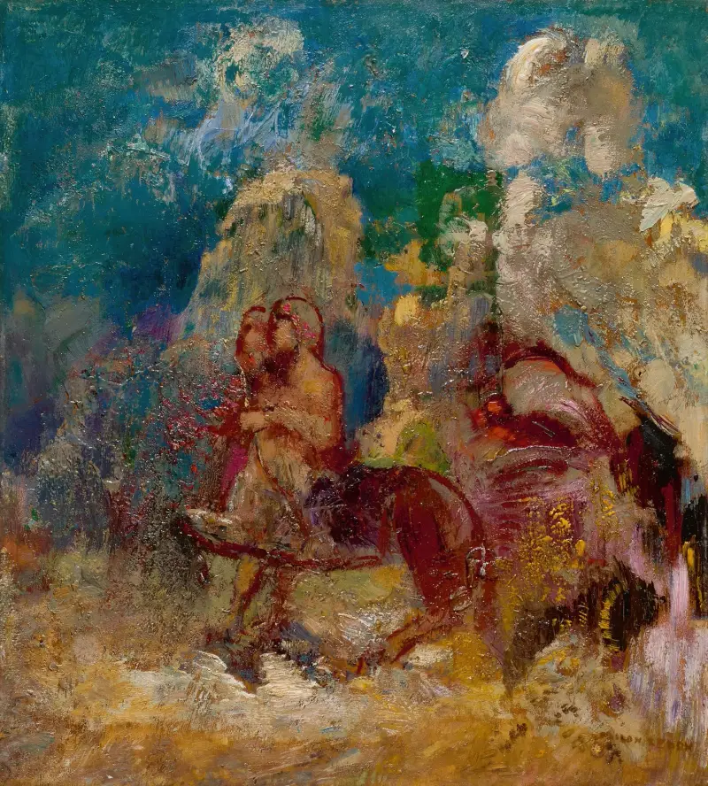 Centaures av Odilon Redon