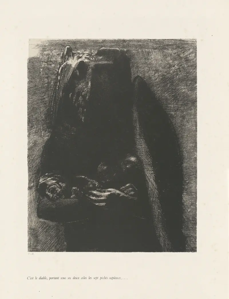 To jest diabeł, Odilon Redon