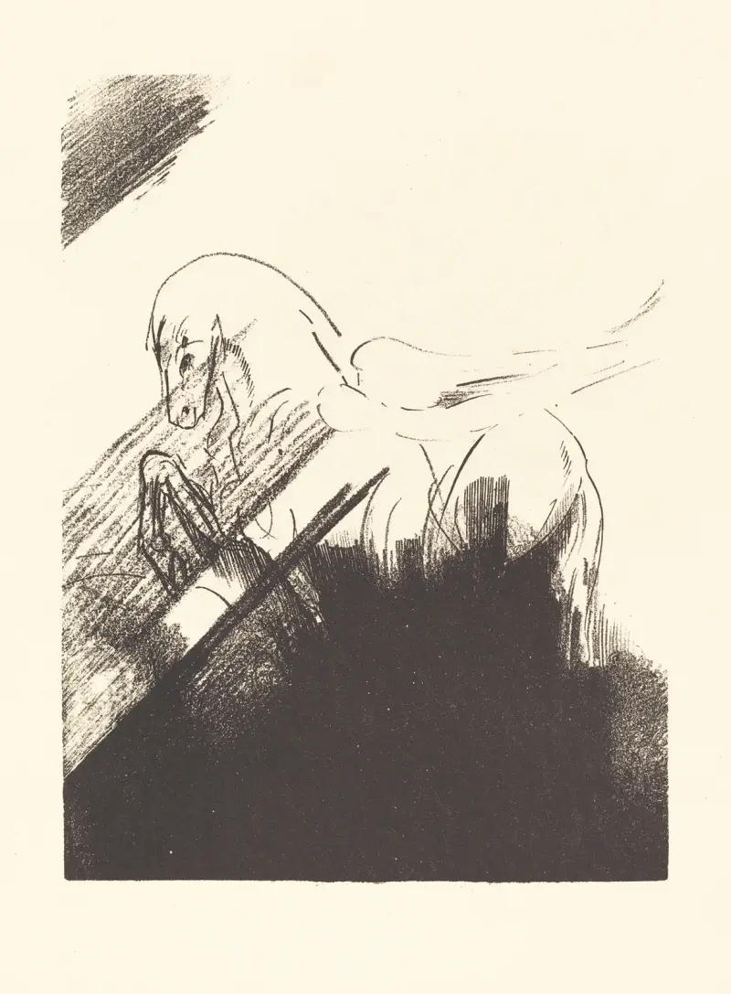 Okřídlený kůň, Odilon Redon