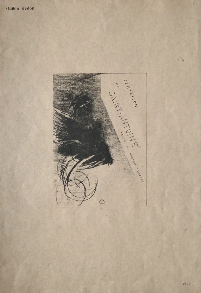 Okładka, 1888, Odilon Redon