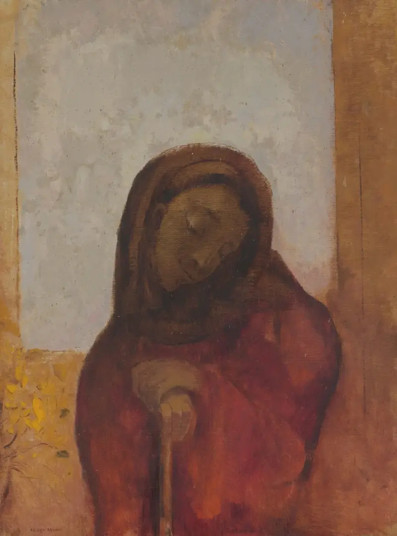 Förtvivlan, även kallad Lidandet av Odilon Redon