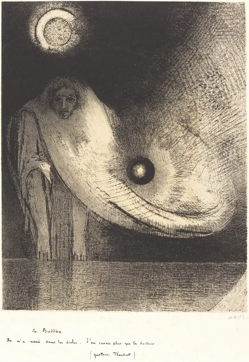 Le Buddha av Odilon Redon