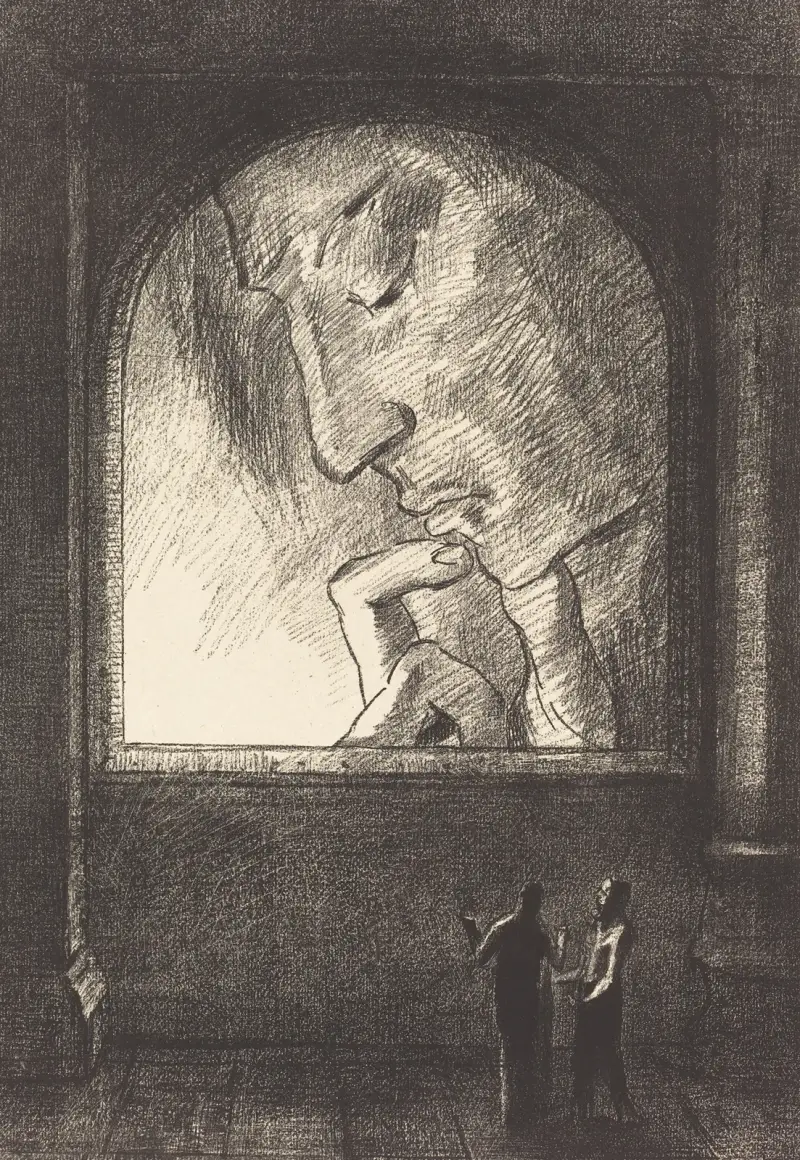 Lumiere (Light) av Odilon Redon