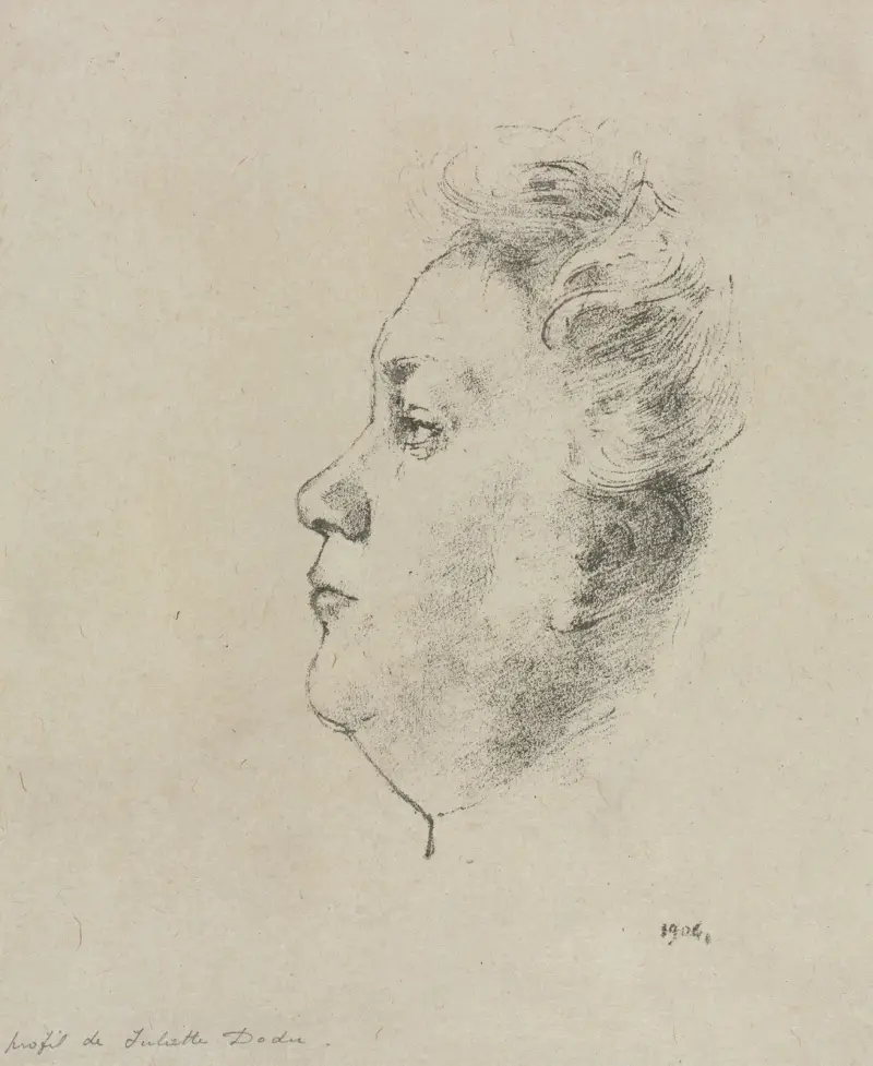 Mlle. Juliette Dodu, Odilon Redon