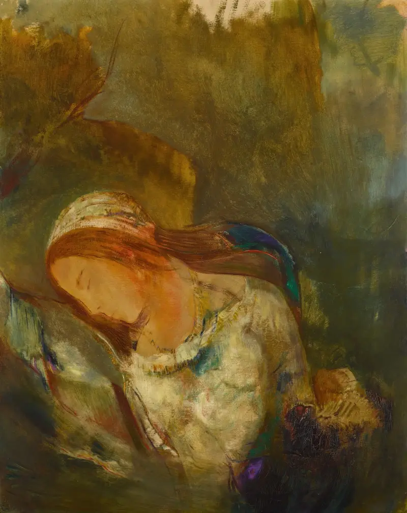 Ophelia, 1902 von Odilon Redon