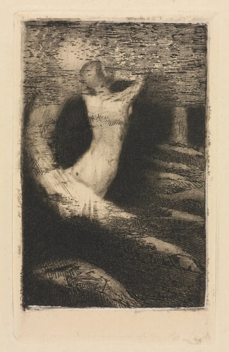 Passage of a Soul av Odilon Redon