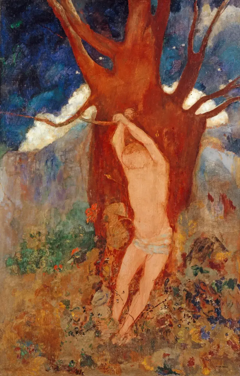 Der heilige Sebastian von Odilon Redon