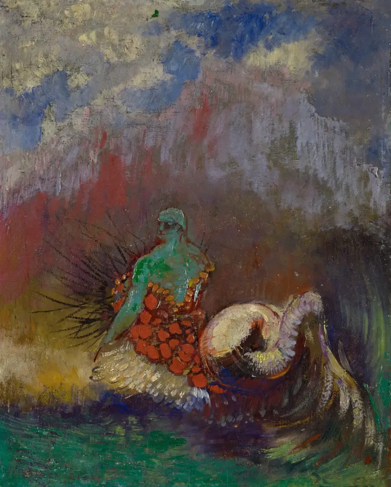 Siren av Odilon Redon