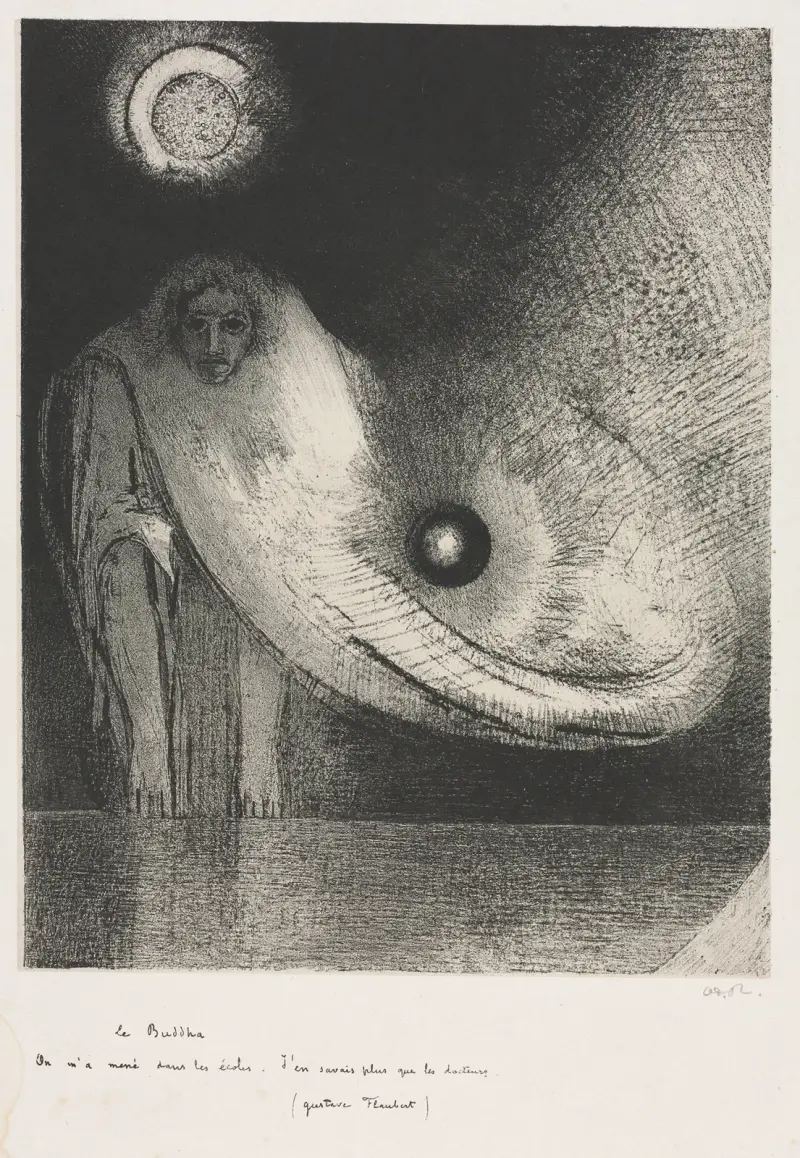 Budda, 1895 – nr 2, Odilon Redon