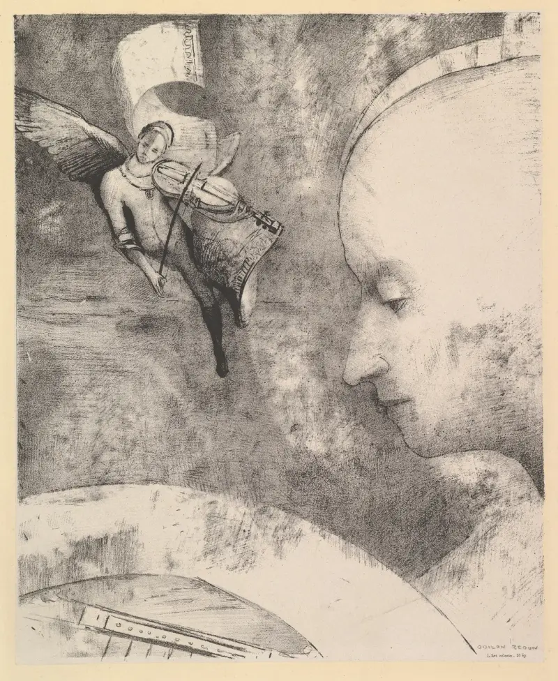 Nebeské umění, 1894 – č. 2, Odilon Redon