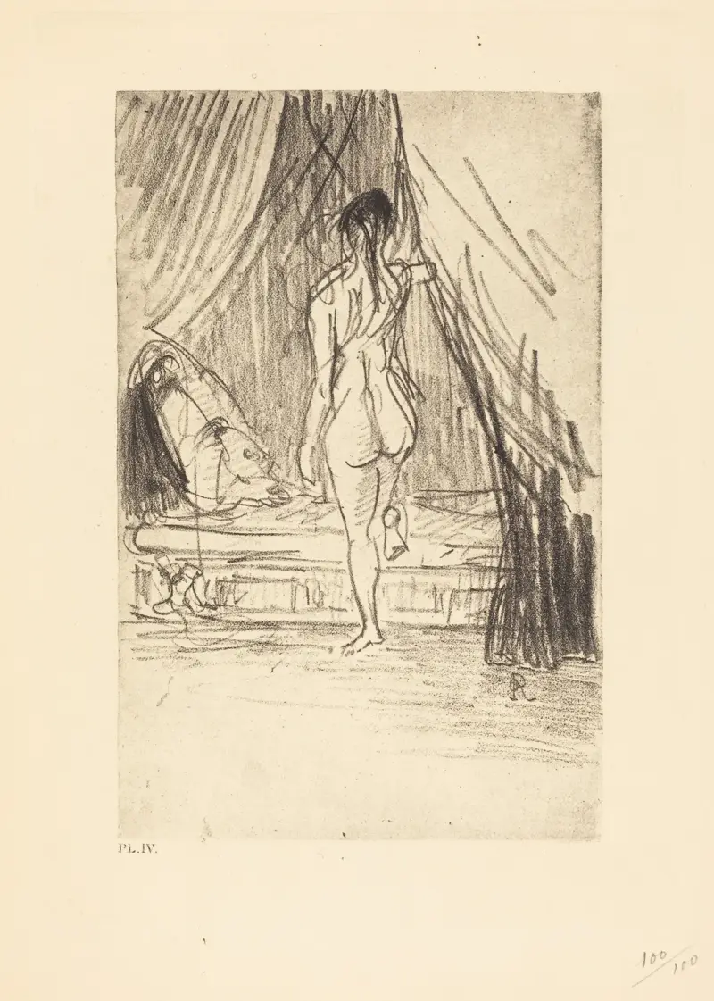 Volupté, fantôme élastique ! von Odilon Redon