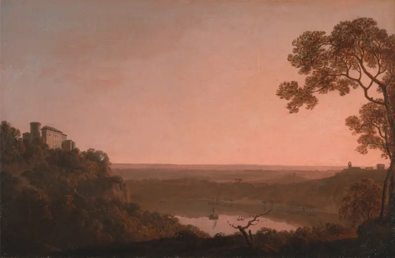 Der Nemisee von Joseph Wright of Derby
