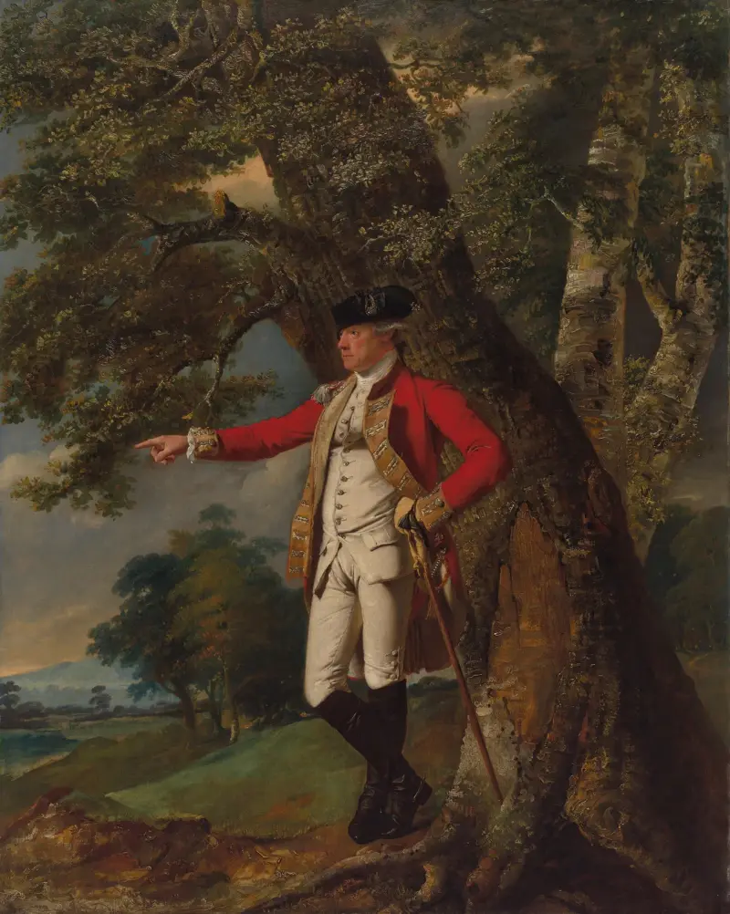 Porträt von Oberst Charles Heathcote von Joseph Wright of Derby