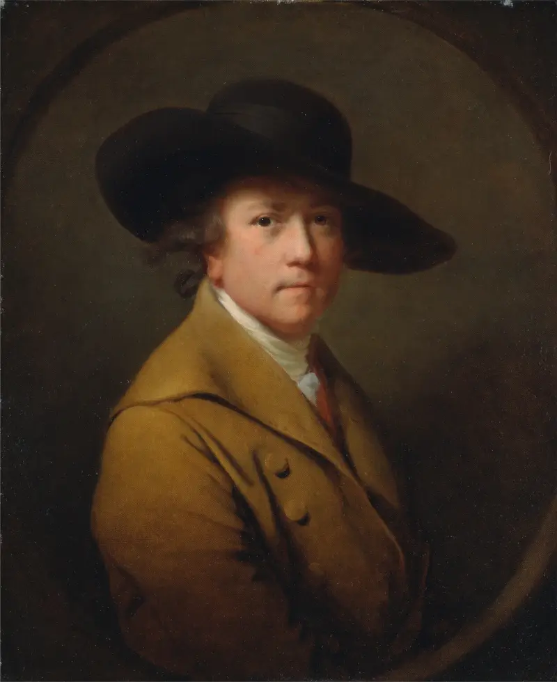 Autoportrét, Joseph Wright of Derby