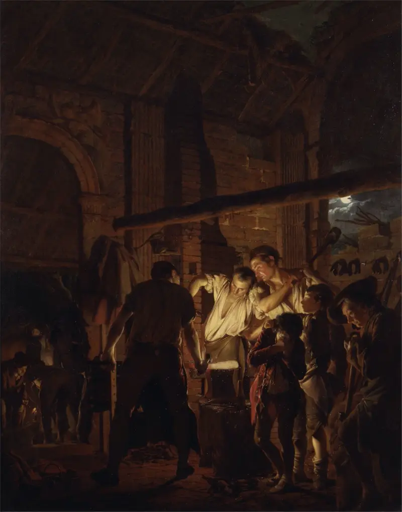 Kuźnia, Joseph Wright of Derby