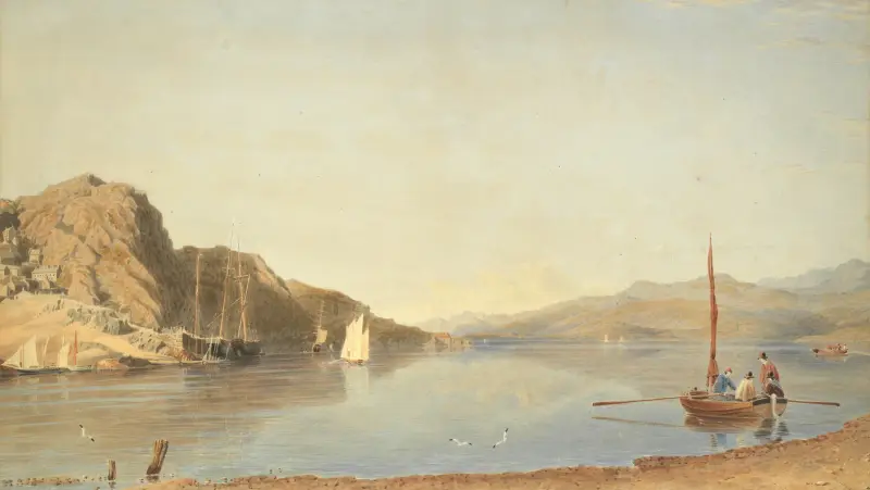 Barmouth estuary av William Turner of Oxford