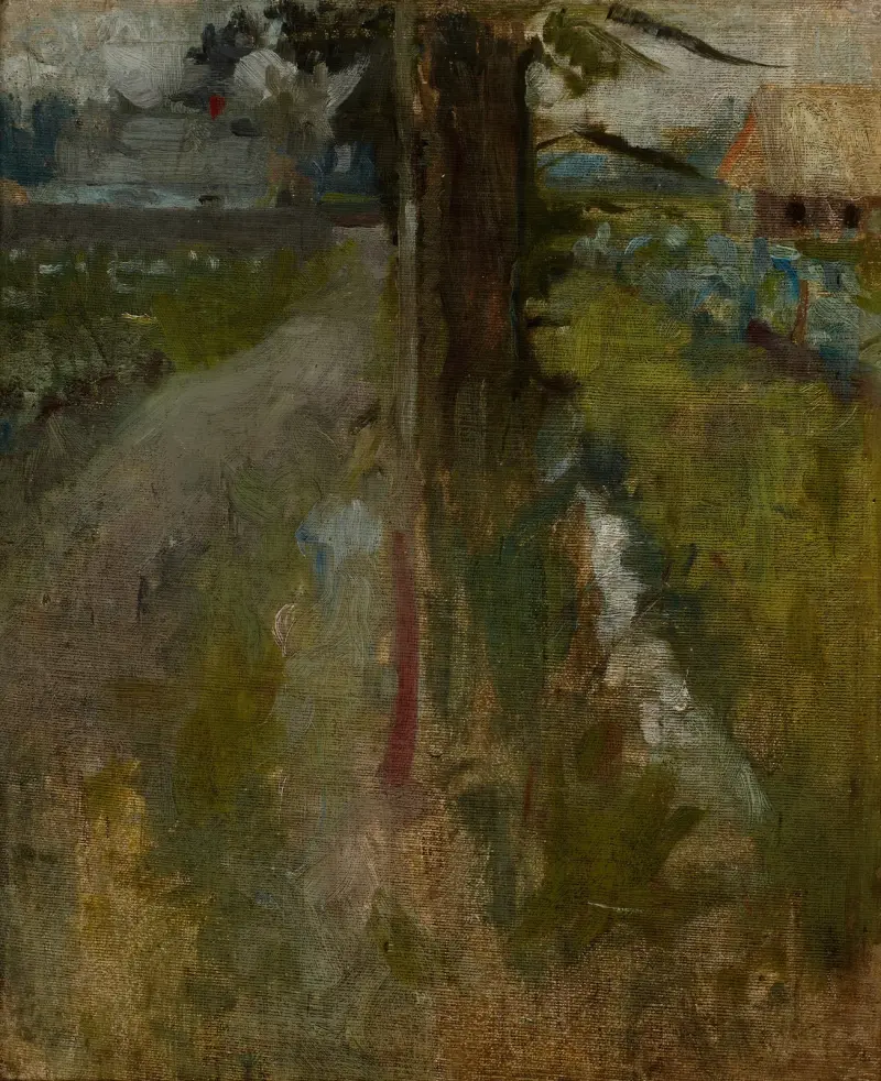 Landscape Motif, 1890 av Olga Boznanska