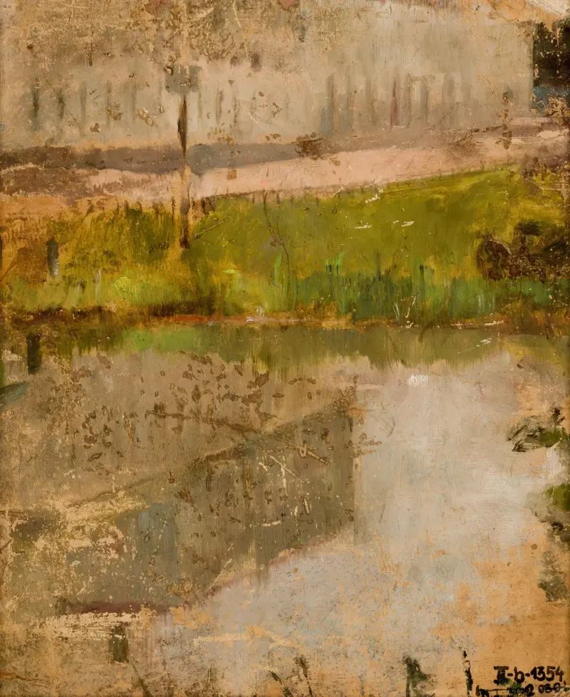 Landschaftsmotiv, 1930 von Olga Boznanska