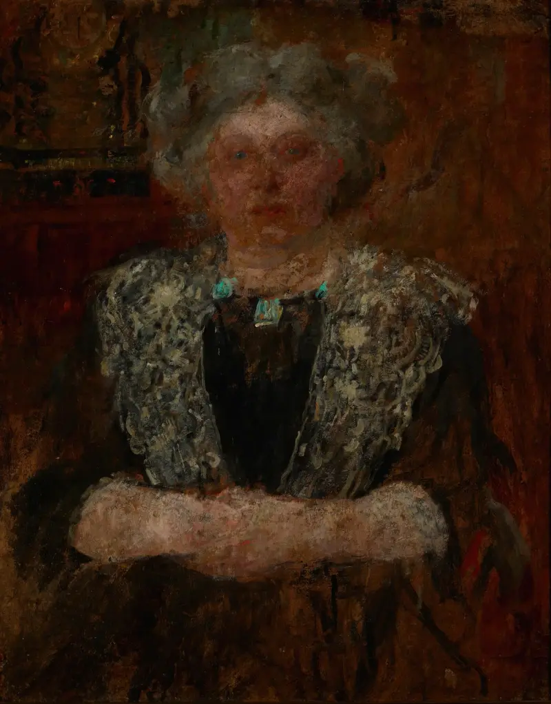 Portrét ženy, Olga Boznanska