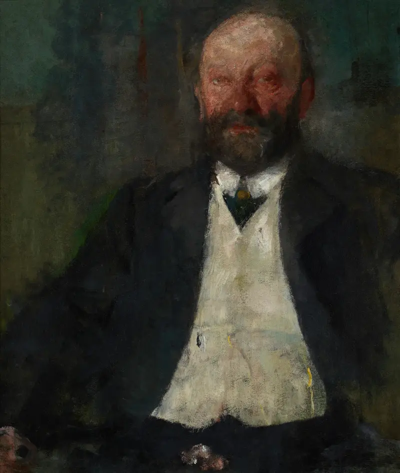 Portret Adama Nowiny Boznańskiego, ojca artystki, Olga Boznanska