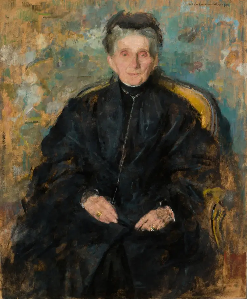 Bildnis der Jadwiga Sapieżyna geb. Sanguszko von Olga Boznanska